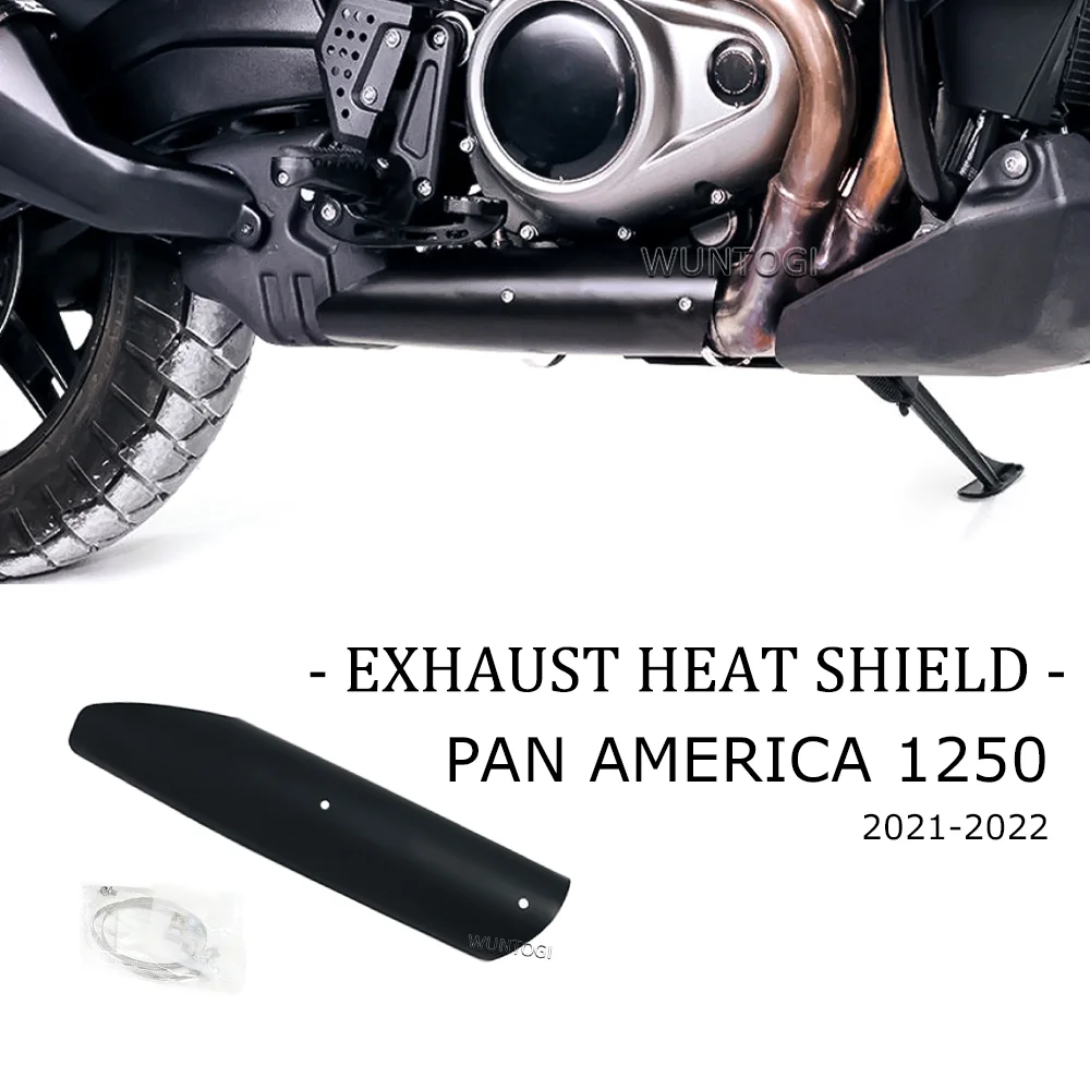 Pan America 1250 Motorcycle Accessories Exhaust Heat Shield Muffler Heat Shield for Harley PANAMERICA1250 PA1250 2021 2022