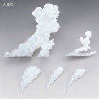 In Stock AC Toys Exclusive EFFECT SMOKE White Ver. Accessories For S.H.Figuarts Anime Action Figures Models Toys Gifts