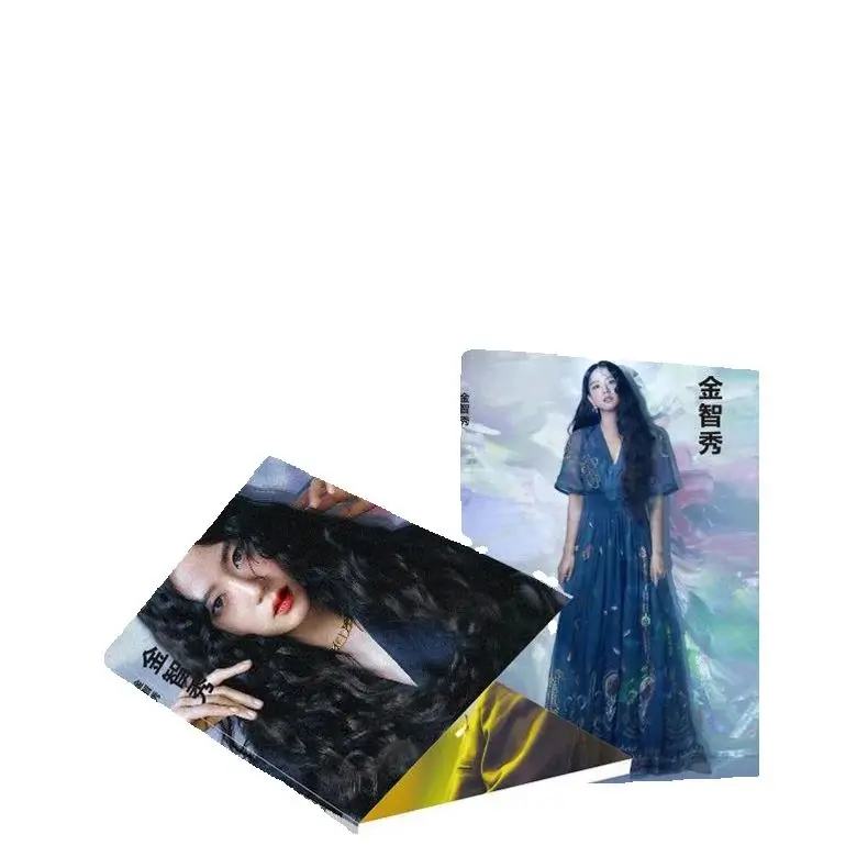 Ji-soo Kim Jisoo HD Fotoboek Mini Kaart Sticker Standee sleutelhanger Kalender Fotoalbum Kunstboek Prentenboek