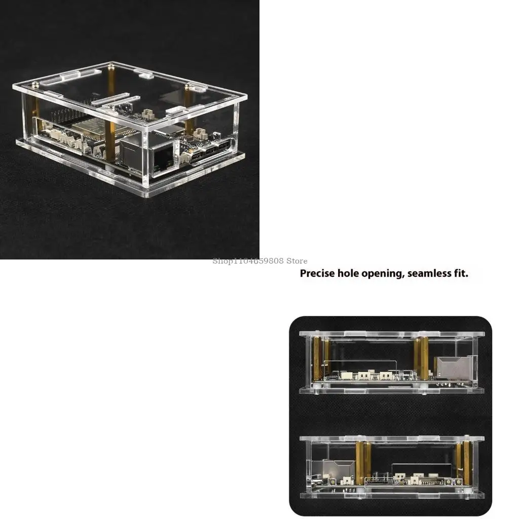 

Акриловый защитный чехол для макетной платы ESP32. Защитный вентилятор охлаждения. Простой сборочный корпус.