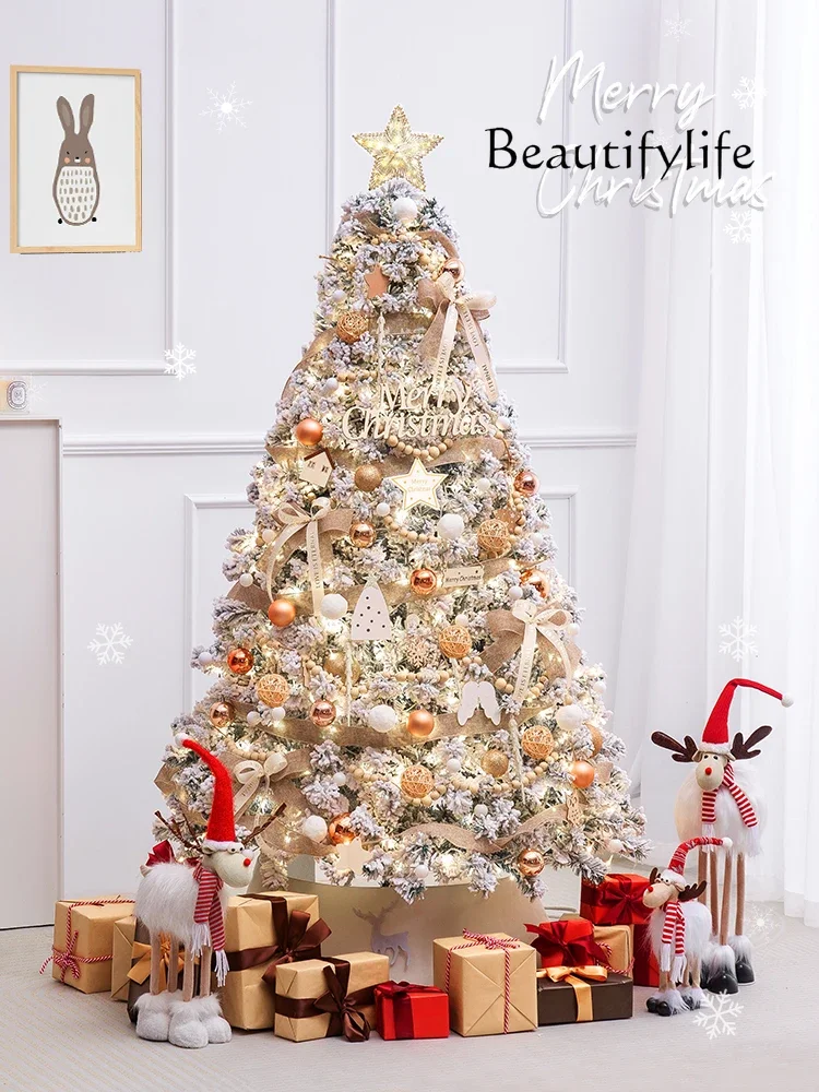 Christmas tree decoration luxury large ornament Christmas DIY scene atmosphere decoration