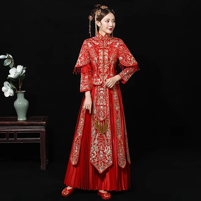 

New Chinese-style toasting cheongsam clothing
