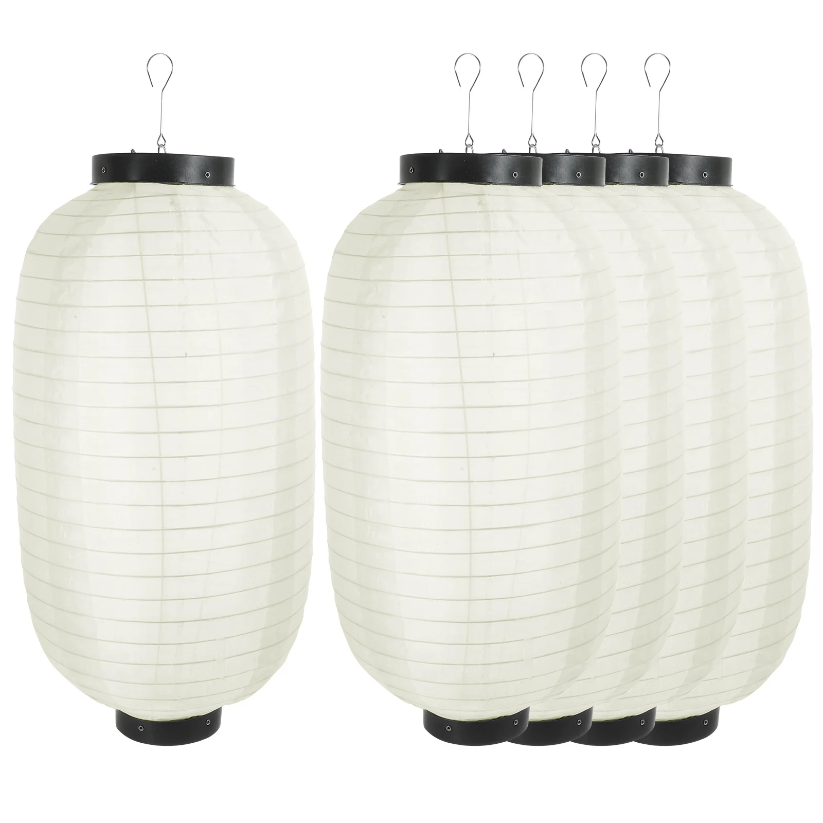 5 Pcs Silk Lantern New Year's Pendant for Spring Festival Decoration Wedding Paper Celebration