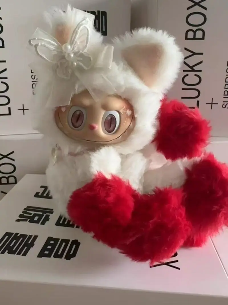 

2025 New Sale Labubu Sweetheart Nine Tailed Fox Series Zimomo Changed Pendant Doll Gift Pendent Christmas Gifts Replica