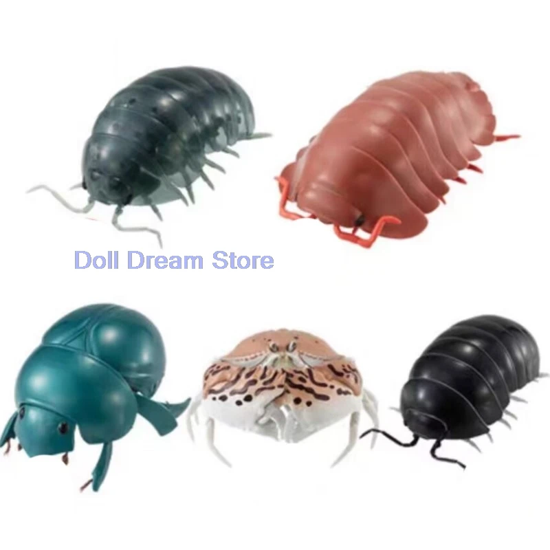 

Случайная отправка 4 шт./лот 2026 в наличии 100% подлинная японская оригинальная аниме жук/коричневый краб ПВХ фигурка