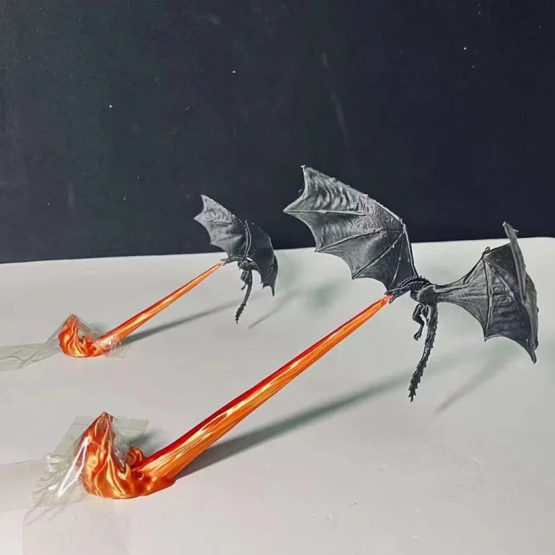 Dragon Bookshelf Nook Light, 3D Fire-Breathing Shelf Decor | Flying Dragon Design Book Lover Gift | Halloween Shelf Display