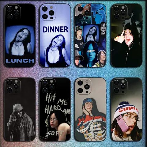 SINGER LUNCH B-BILLIES Phone Case For iPhone 16,15,14,13,12,11,Pro,X,XS,Max,XR,Plus,Mini Soft Black Cover