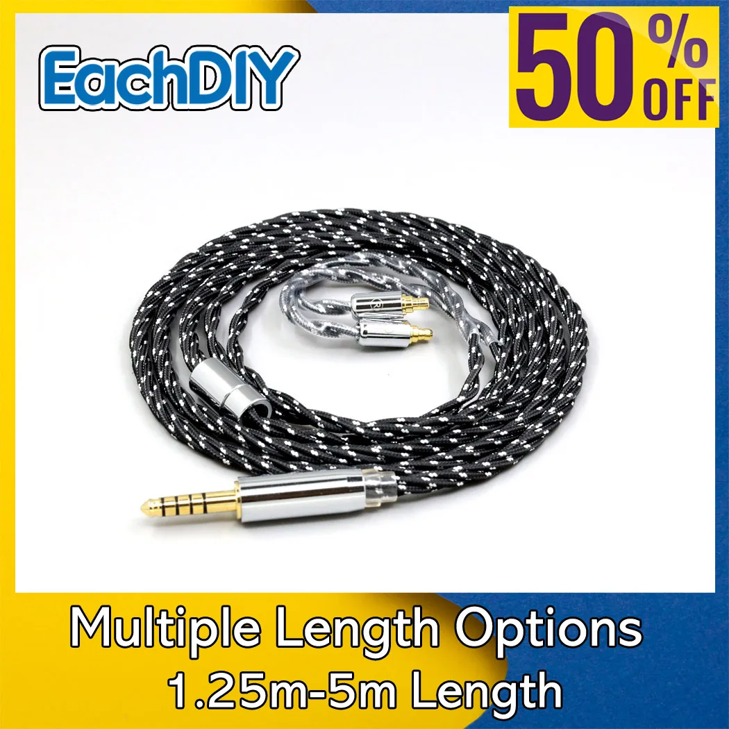 

OCC Mixed OFC Twisting Nylon Earphone Cable For Sennheiser IE100 IE400 IE500 Pro LN008744