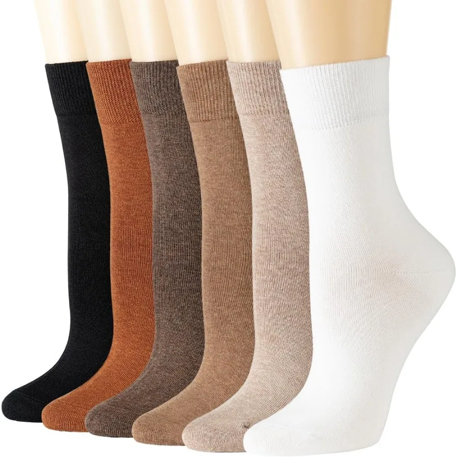 

Супермягкие носки Losa Kute, уютные повседневные спортивные носки, 6 пар для повседневного комфорта и стиля, повседневная одежда, спортивный активный отдых