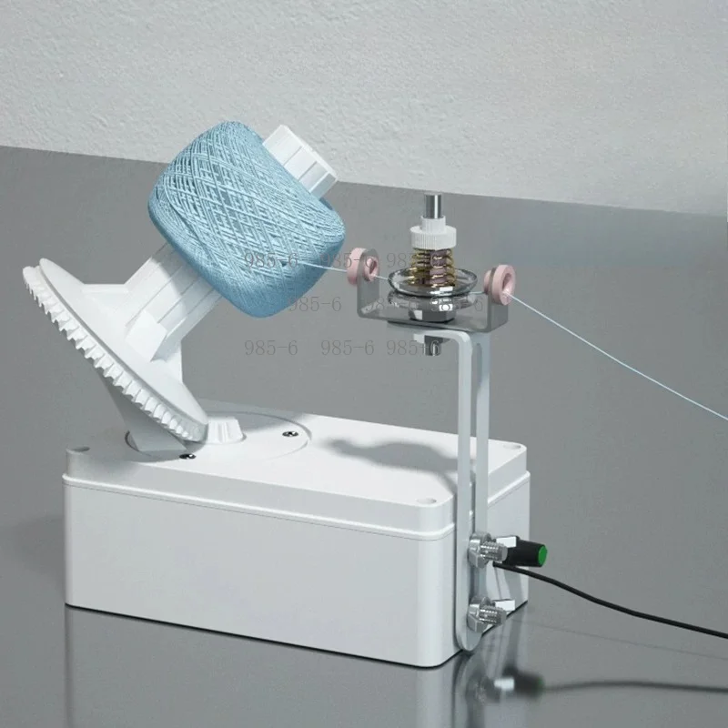 Automatic Electric Yarn Winder, USB-Powered Knitting Tool with Adjustable Speed & Tension for Neat Yarn Balls
