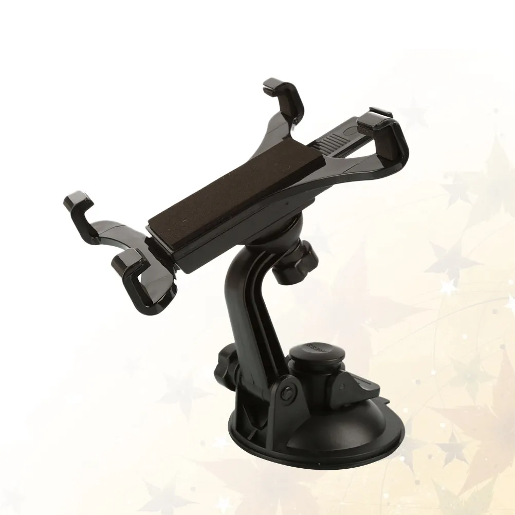 

1Pcs Heavy-Duty Plastic Car Tablet Pc Stand Navigator Bracket 360 Degree Rotation Multi-Angle Viewing Hands- Mounting