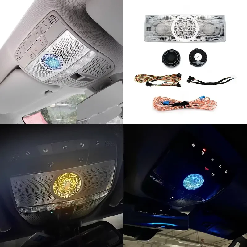 high quality 64 Colors LED Roof Ceiling Lamp Speaker Reading Ambient Light for Mercedes Benz G-Class W464