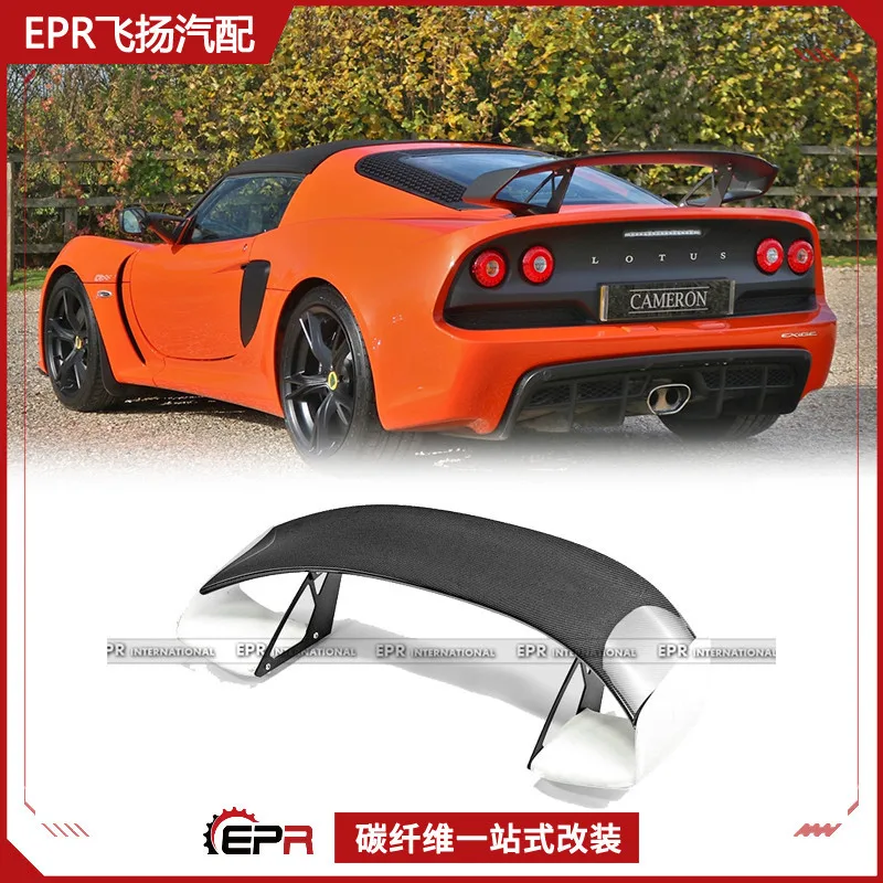 

Подходит для Lotus Exige S3, модель CLUB из углеродного волокна GT, большой спойлер с хвостовым крылом, фиксированное изменение ветра, дополнение