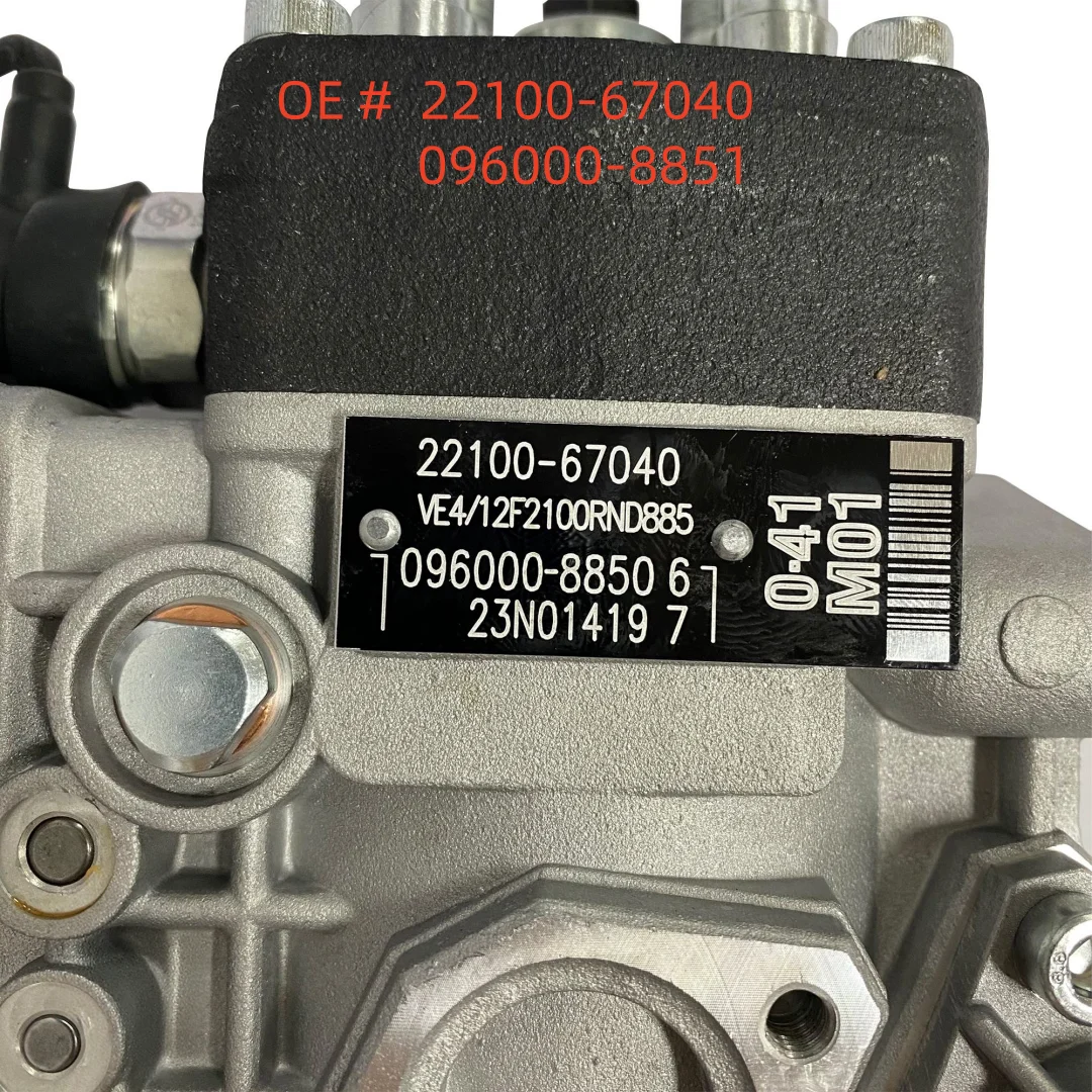 high quality 22100-67040 096000-8851 Diesel VE Engine Fuel injection Pump For Toyota