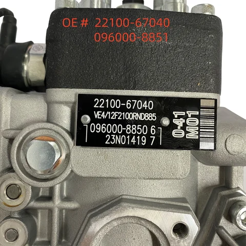 high quality 22100-67040 096000-8851 Diesel VE Engine Fuel injection Pump For Toyota