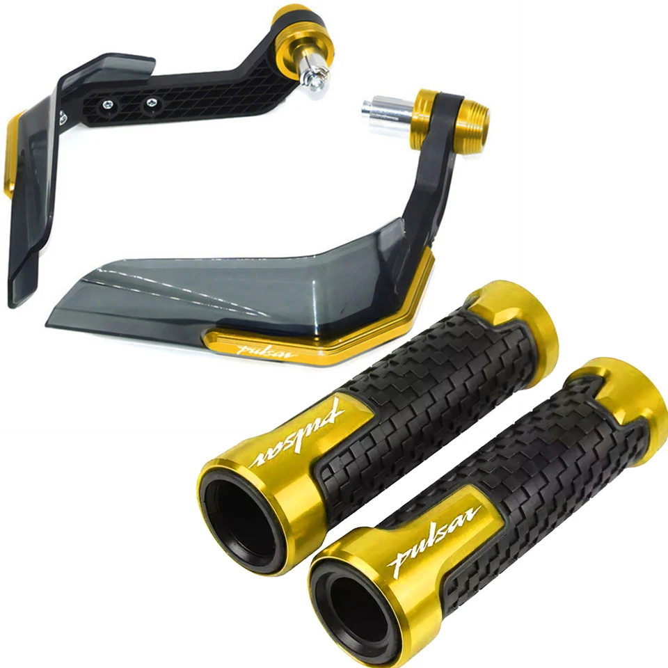 Para Bajaj Pulsar 200 NS/200 RS/200 AS 200RS 200NS 200AS empuñaduras de guardamanos de motocicleta Protector de mano parabrisas