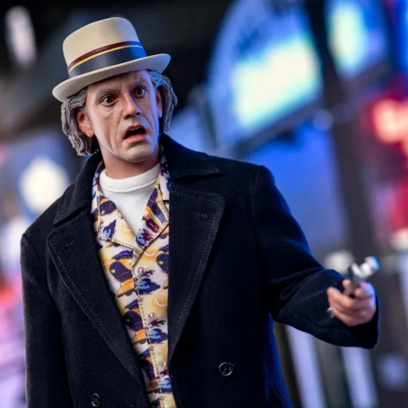 

In Stock Original Mars Toys 1/6 MAT021 Back To The Future DOC TIME Action Figures 1/6 Scale Collectible Model Surprise Toy Gift