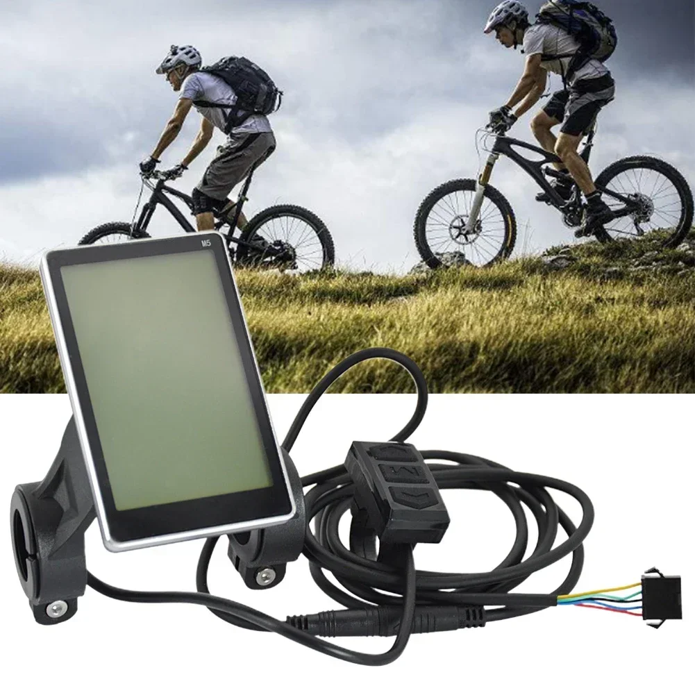 電動スクーター用LCDディスプレイ,スピードコントロールパネル,電動自転車アクセサリー,5ピン,9.4x8.8x6.4cm