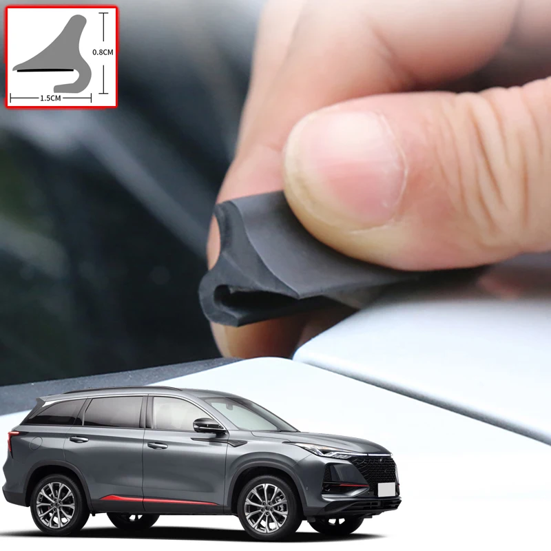 

Fit For Changan CS75 Plus 2020-2022 Car Seal Strip Windshied Spoiler Filler Protect Edge Weatherstrip Strips Sticker Accessories