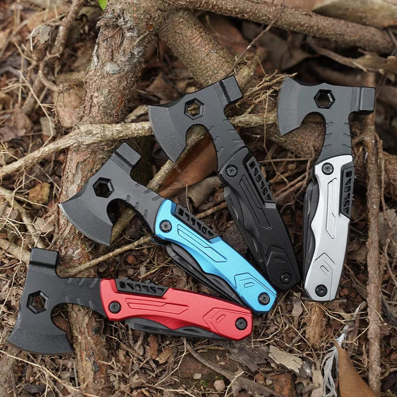 Outdoor Portable EDC Multifunctional Combination Camping Tactical Axe Vehicle Emergency Window Breaking Tool