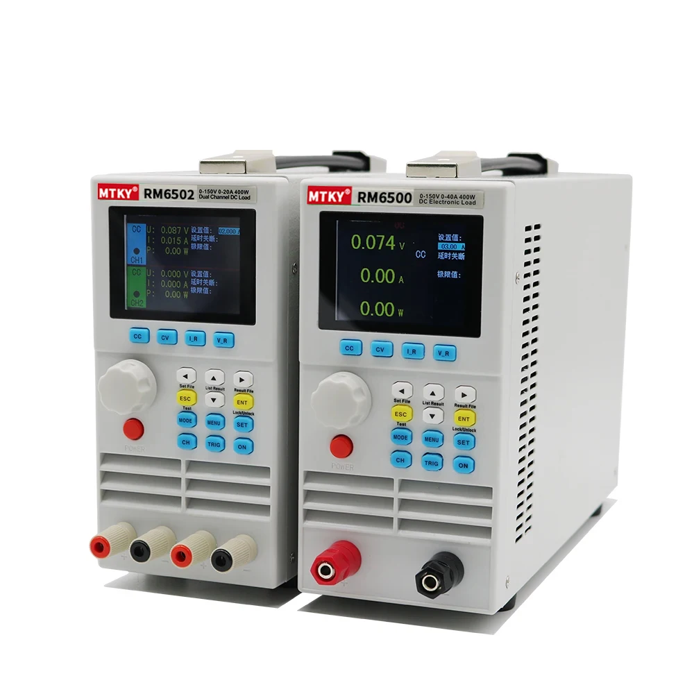 RS232 Programmable Adjustable battery load tester Battery capacity tester 400W  Single Dual Channnel DC electronic load