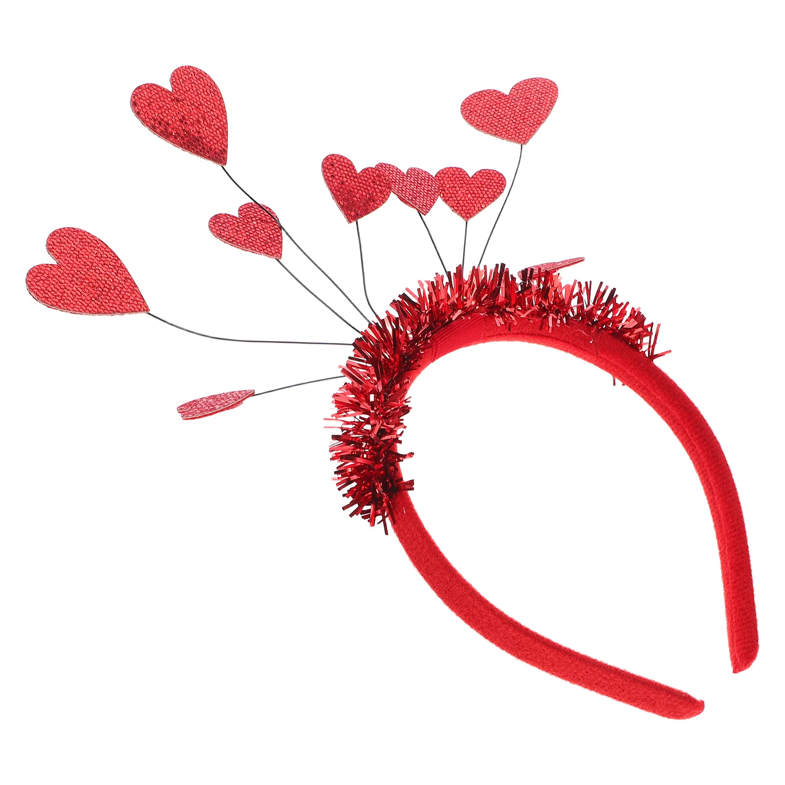 

1Pcs Love-Shaped Headband Creative Valentine's Day Theme Hair Accessories Romantic Party Hair Hoops Head Decoration Charming