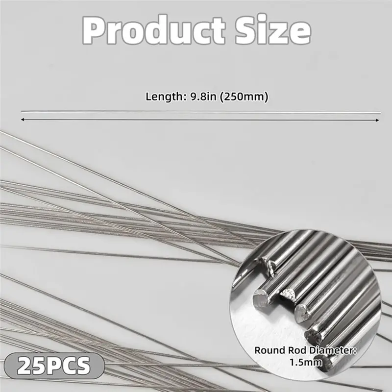 2025 حار نمط جولة لثلاجة HVAC الأجهزة الكهربائية صناعة 25 قطعة قضبان لحام الفوسفور البرونزية الفضة قضبان لحام