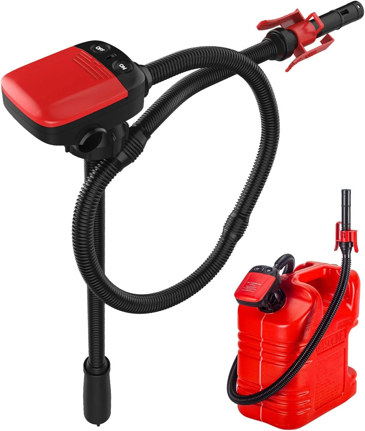 SEAFLO Fuel Transfer Pump High Quality Portable Automatic Chemical Fuel Pump Battery Powered 12V Transfer Oil Diesel Fuel Pump