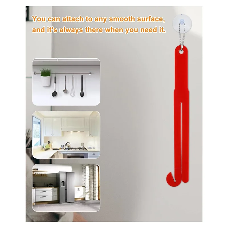 A59E-فود حقيبة فتاحة 2 قطعة فتاحة أكياس الطعام سهلة الاستخدام فتاحة كيس الطعام كفاءة فتح عصارة للمطبخ المنزلي