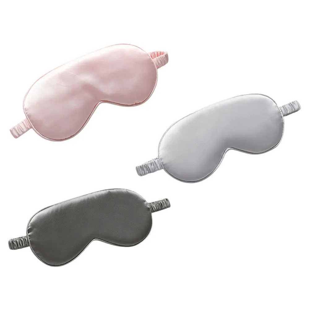 

3шт маска для теней для сна премиум-класса шелковый блок легкий эластичный удобный сон маска для сна маска для глаз