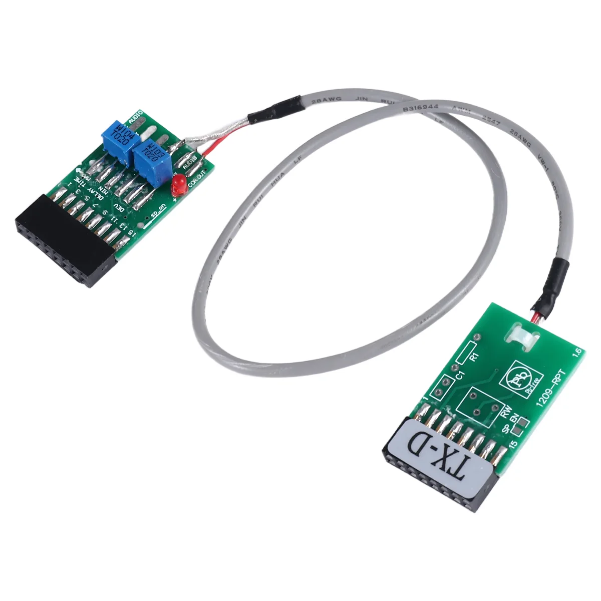 HOT Yinitone Radio Relay Connector Cable TX-RX Time Delay for Motorola GM300 GM338