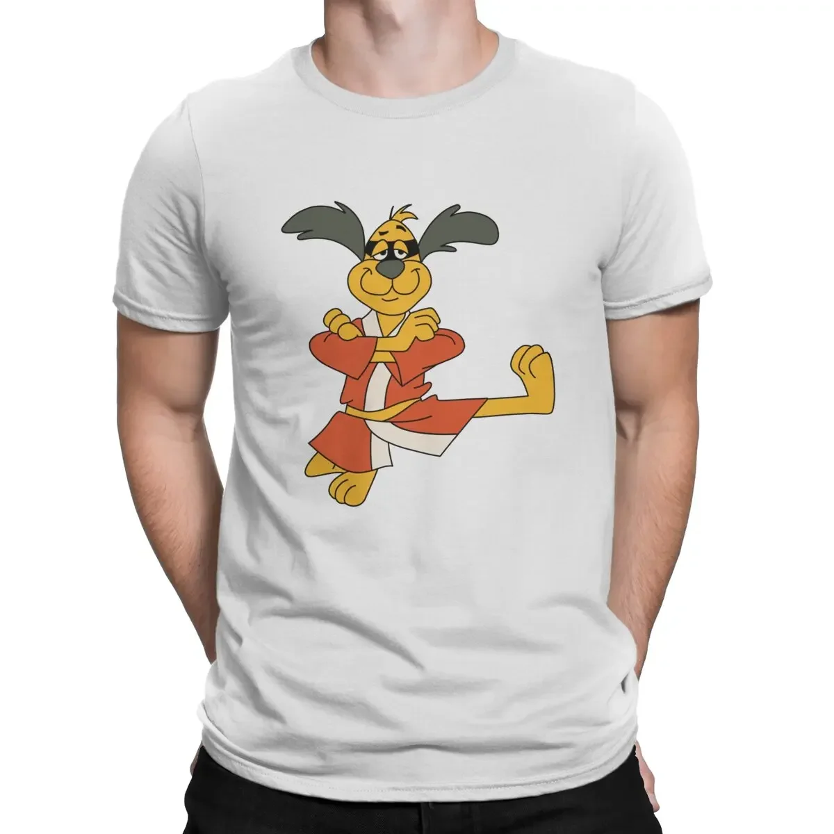 T-shirt For Adult Kung Fu Master Hip Hop TShirt Hong Kong Phooey Casual Newest oversized harajuku men clothing Cartoon Casual