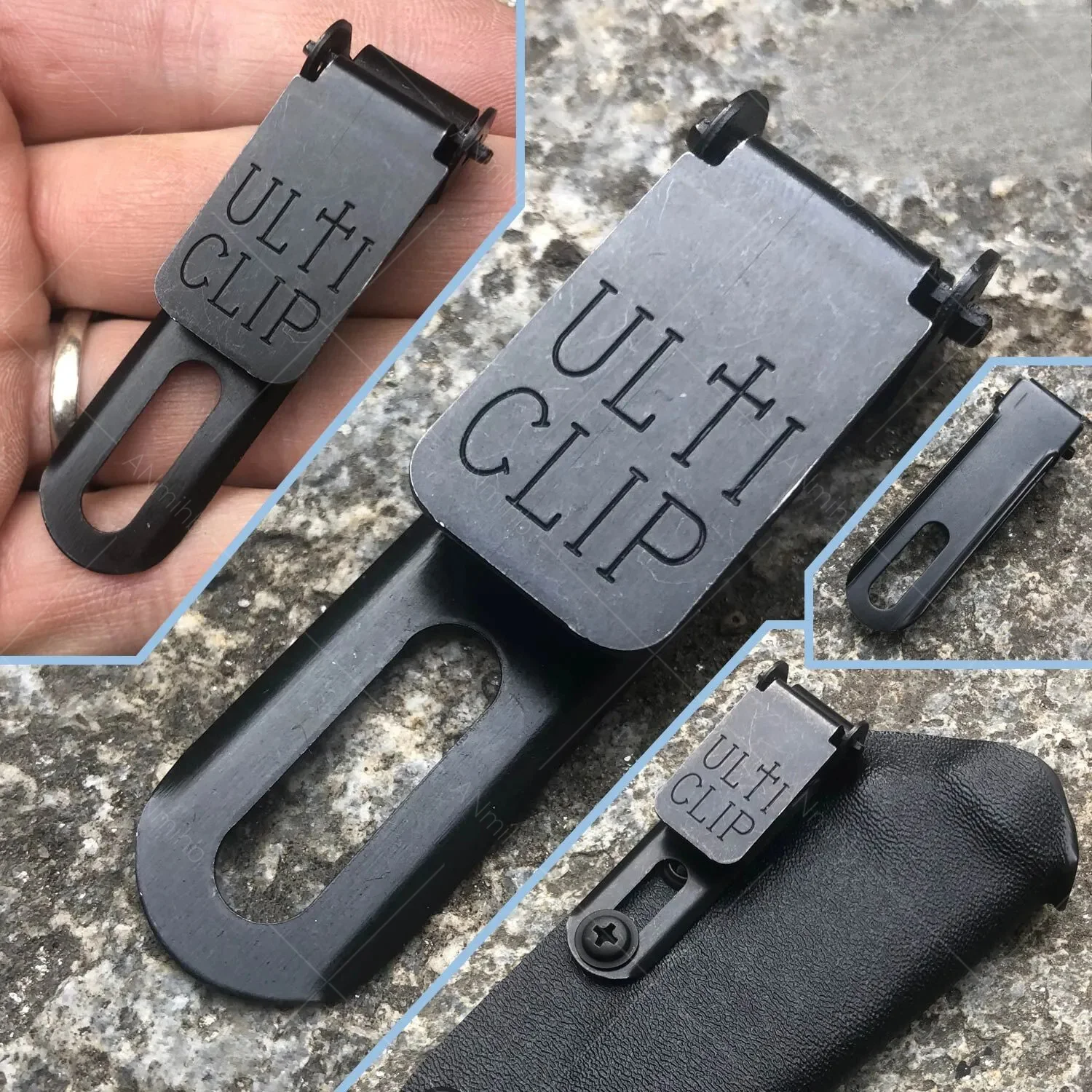 Ulticlip - SLIM Universal Small Clip - Knife Accessories ULTICLIP