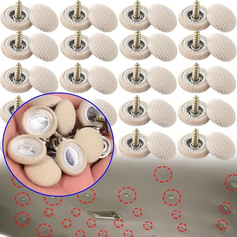10-100Pcs Car Ceiling Fabric Fixing Clips Universal Car Roof Lining Cloth Dropping Repair Buckle Automotive Interior Tool