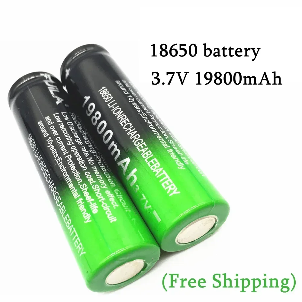 

2024 18650 Li-Ion Battery 19800mah Rechargeable Battery 3.7V for LED Flashlight Flashlight or Various Electronic Devices Battery