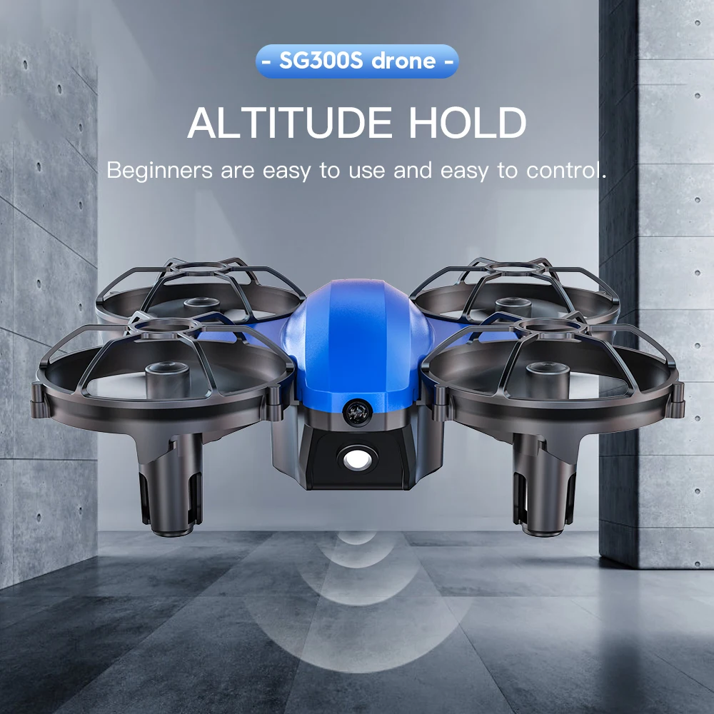 SG300S with high lift headless mode 360 ° rolling LED cold light remote control drone quadcopter boy children's toy