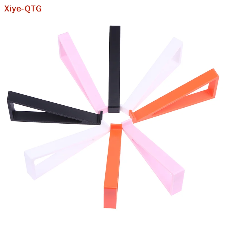 

1 Pair Portable Keyboard Elevated Stand Raised Keyboard Angle Plastic Computer Keyboard Riser Monitor Holder Comfortable Typing