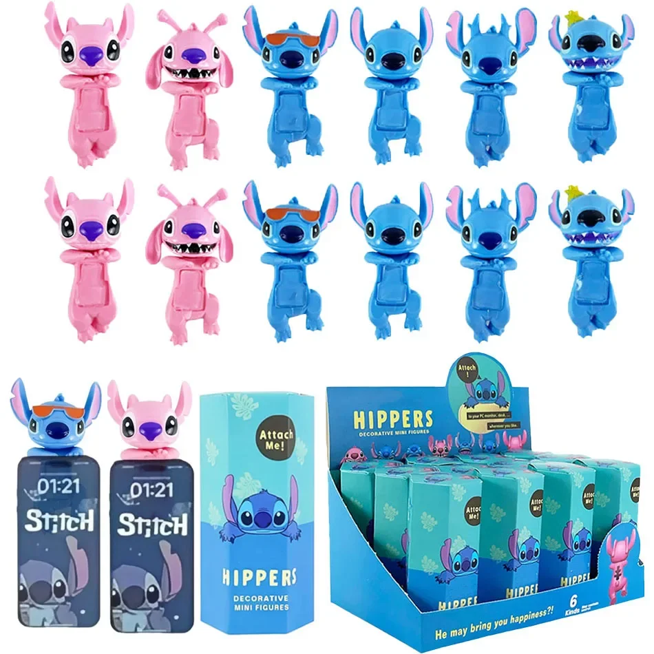 

2025New STITCH Surprise Angel Blind Box Party Angel Mysterious Blind Box Cute Anime Figures Christmas Gifts Model Doll Kids Toys