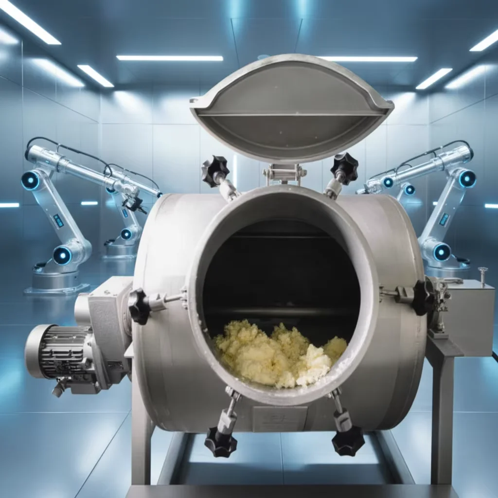 FOODLINE Bakery Factory Butter Processing Line Precise Constant Temp Control Uniform Butter Forming Gear