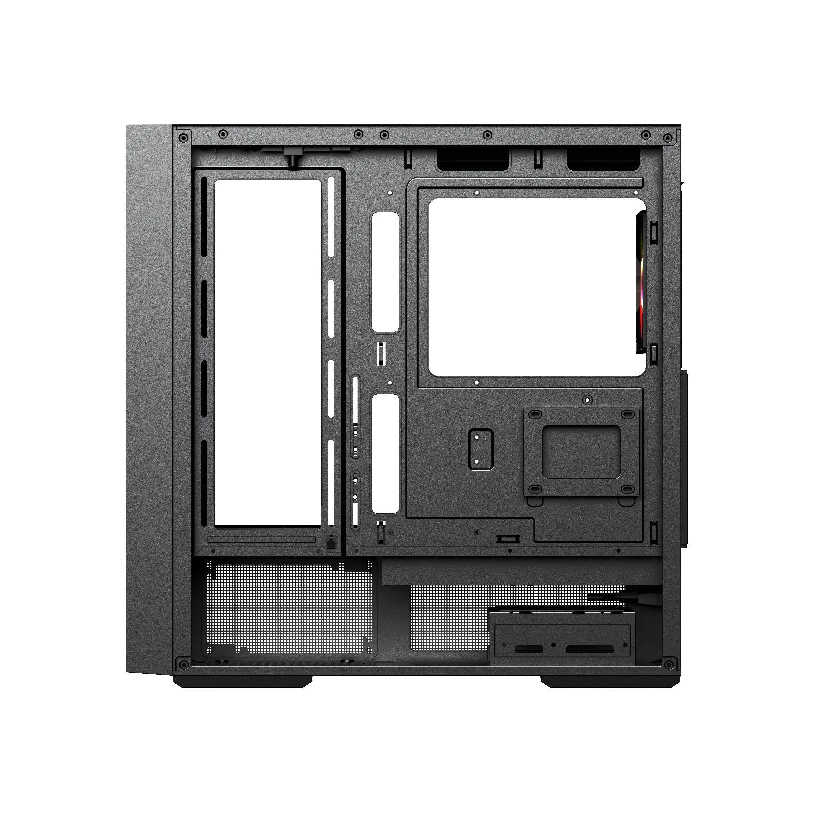 حافظة كمبيوتر من الزجاج المقسى HD USB 3.0 ATX حافظة كمبيوتر مكتبي #3