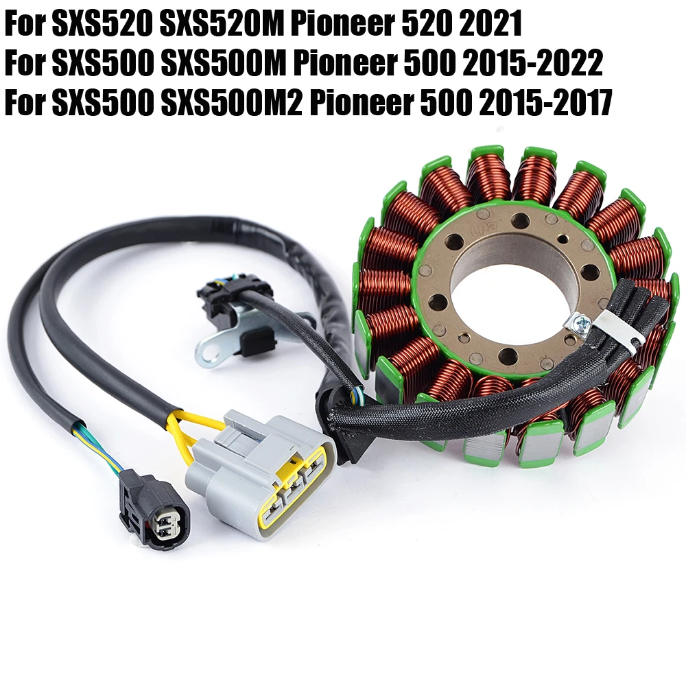 

Stator Coil For Honda Pioneer 520 500 31120-HL5-A01 31120-HL5-K01 SXS520 SXS520M SXS500 SXS500M SXS500M2 SXS 520 500