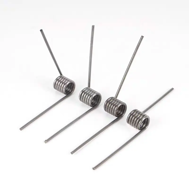 Left Rotation Spring Wire Diameter 2.0mm Left Torsion Spring Return and Reset V-shaped Spring Laps3/4/5/6/7/8/9lap 65Mn 10PCS