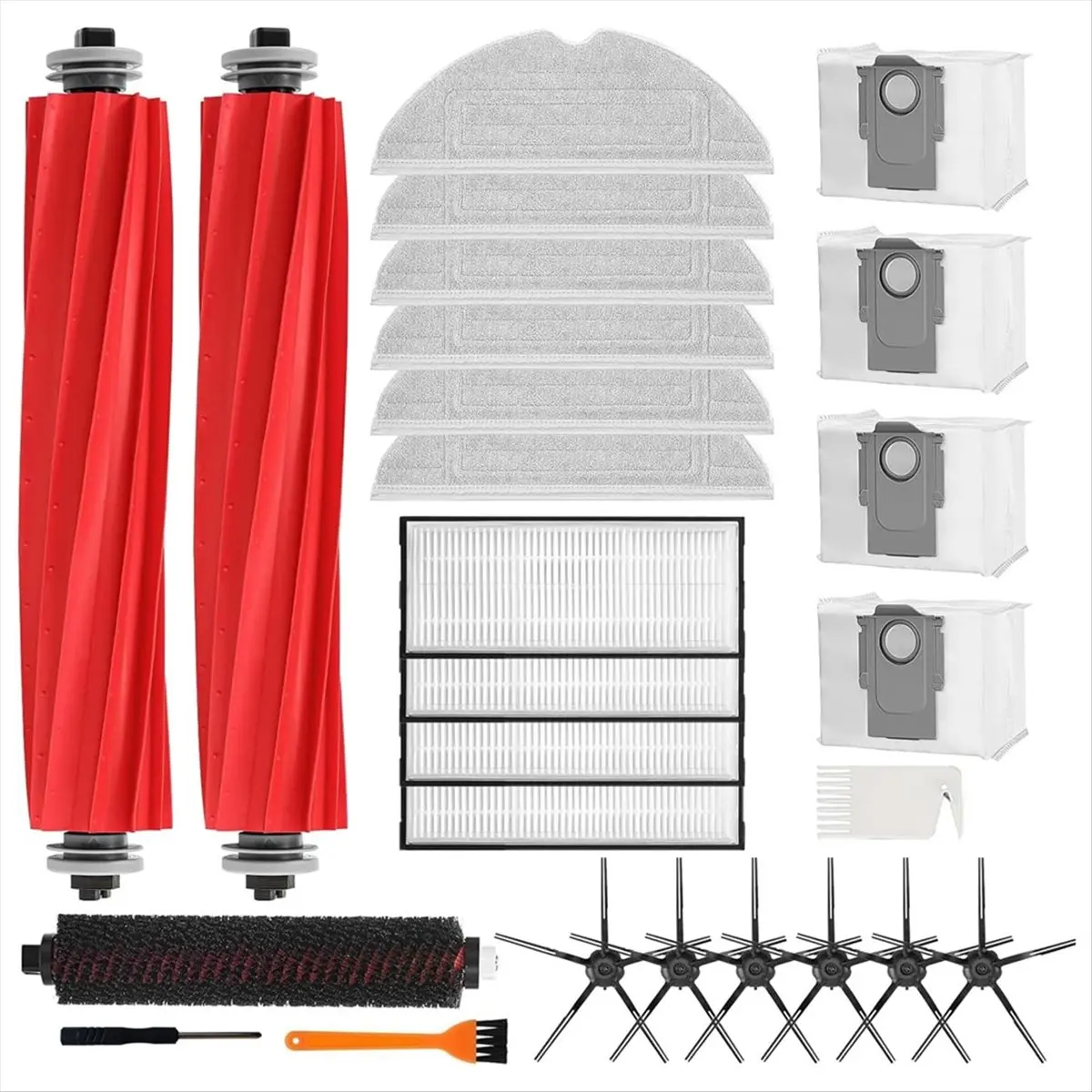 

A03V For Xiaomi Roborock S7,S7+,S7 MaxV,S7 MaxV Plus,S7 MaxV Ultra,T7,T7S,T7S Plus Main Side Brush Hepa Filters Spare Parts