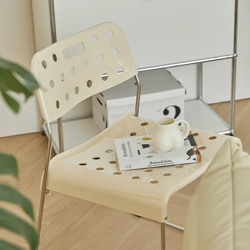 

Internet celebrity hole chair living room simple small apartment dining room chair