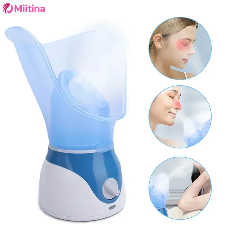 Facial Steamer Nose Steamer Hot Sprayer 50ML Face Humidifier Skin Moisturizing Pores Cleaner SPA Skin Deep Hydration Control Oil