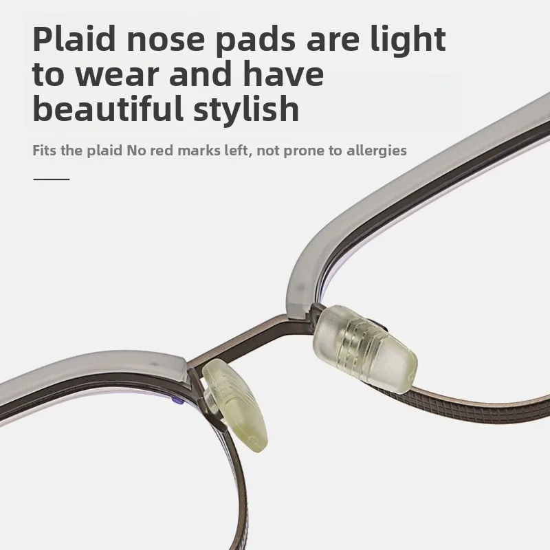 STYLENS New Fashion Acetate Titanium Rectangle Frame Anti Blue Ray Reading Glasses Ultralight Oversize Myopia Eyewear DLX107