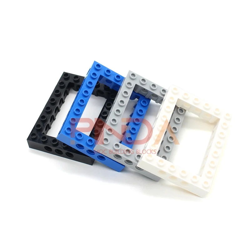 4pcs 32532 기술 벽돌 6x8 구멍 호환 Decool 빌딩 블록 로봇 어린이를위한 클래식 교육 장난감