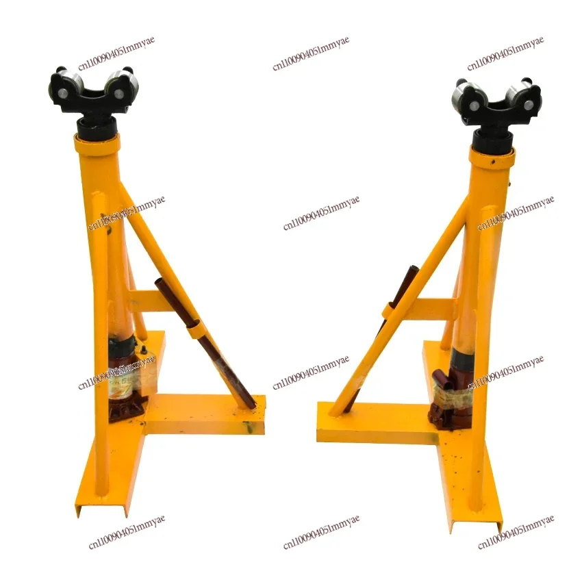 

5T Hydraulic Cable Pay-off Rack Lifting Tool Vertical Optical Fiber Laying Line Tool Hydraulic Lifting Cable Pay-off Device