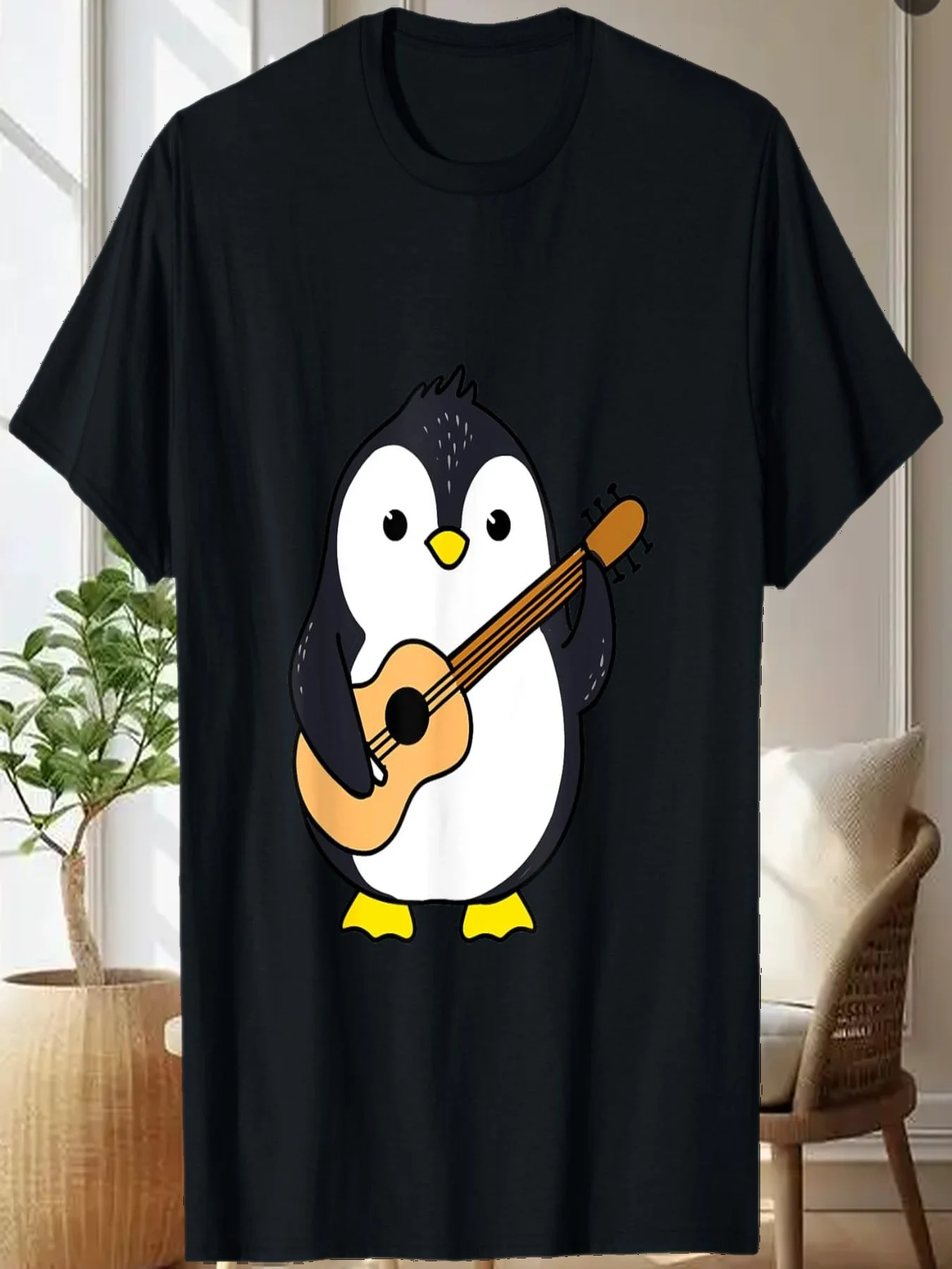 

Penguin Playing Guitar T-Shirt