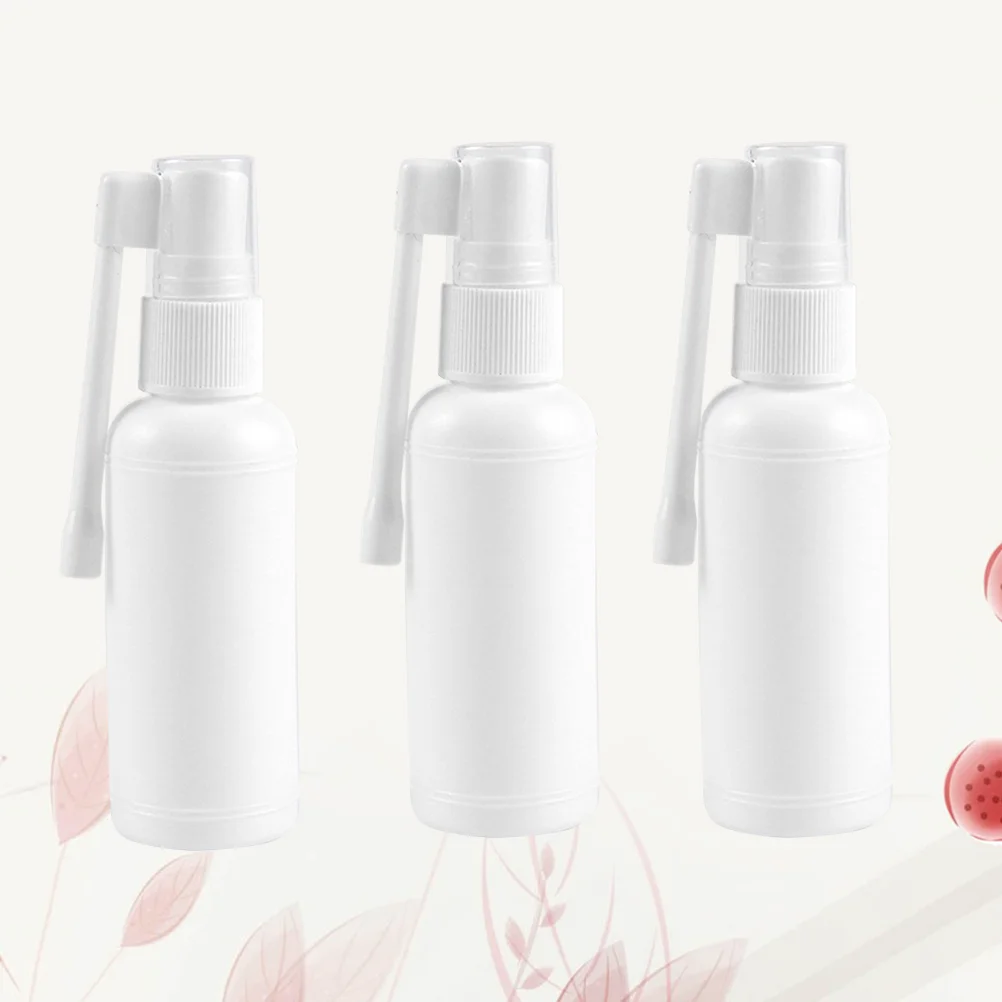 10 ชิ้น 20 มิลลิลิตรแบบพกพา Nasal Sprayer ขวดรีฟิล Fine Mist สเปรย์ขวด (สีขาว) fine Mist สเปรย์ขวด